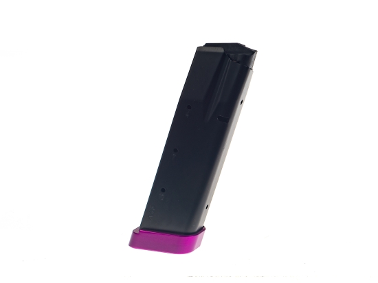 CARGADOR ESTANDAR CAL..45ACP CON CHAPA DE ALUMINIO UNICA MORADO 10 TIROS