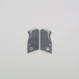 CACHAS DE ALUMINIO CUSTOM PLATA - ARMAZON LARGE